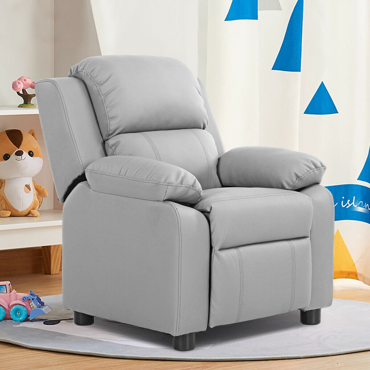 mini recliner sofa