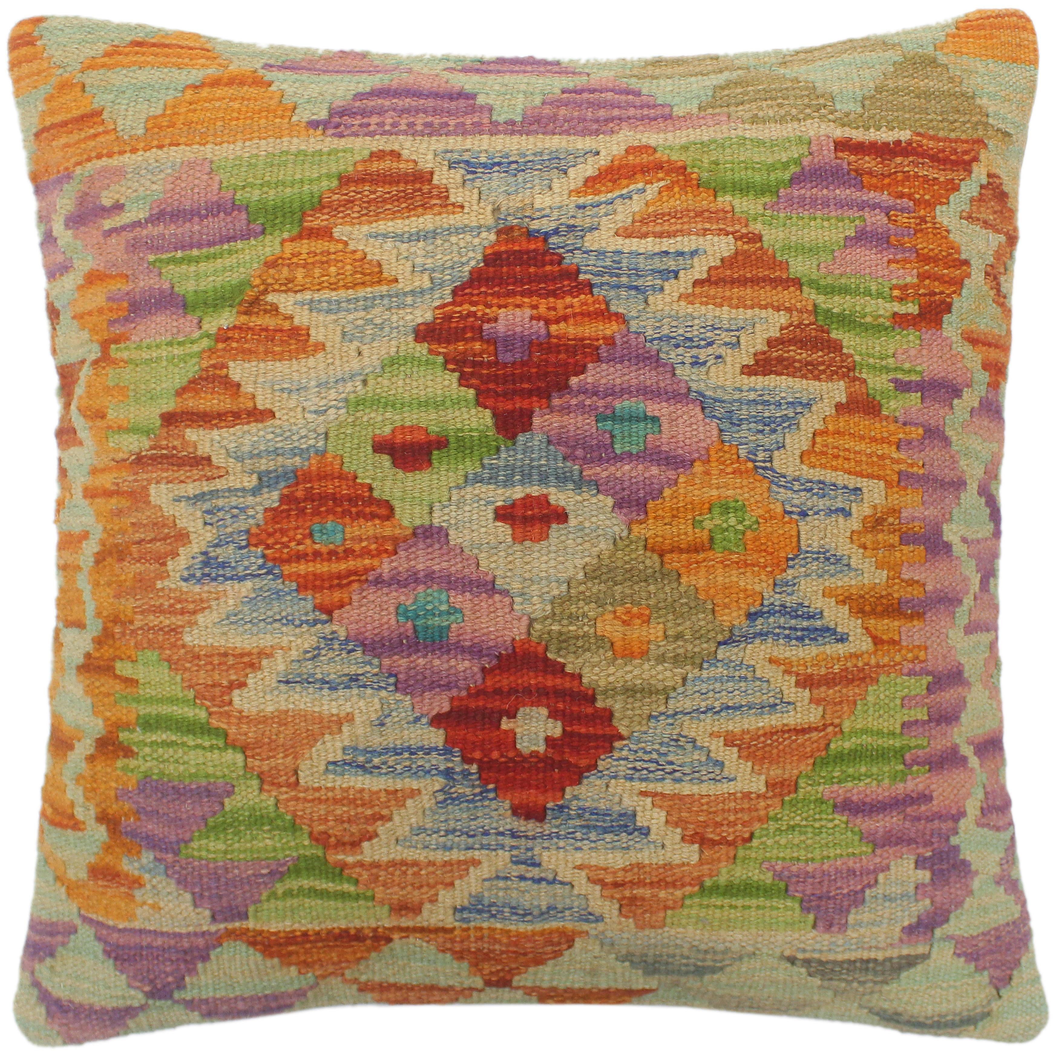 bright kilim pillows