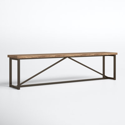 Kriner Solid Wood Bench by Trent Austin Design