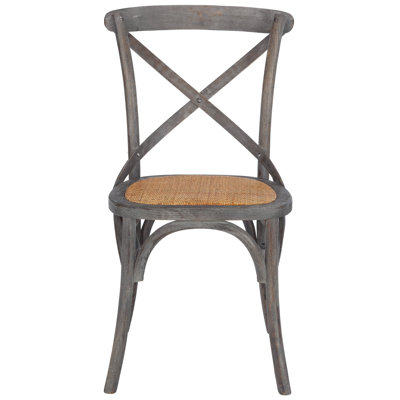 Chastain Solid Wood Cross Back Side Chair by Joss and Main