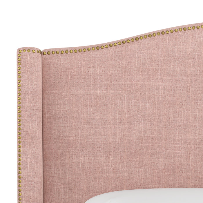 Joss and Main Andrews Upholstered Wingback Headboard