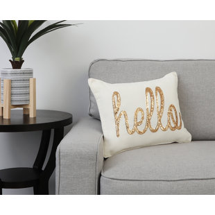 hello gorgeous pillow