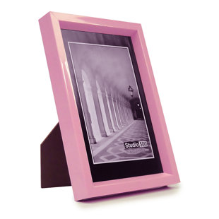 3-inch Lovely Pink Photo Frame Tabletop Picture Display for Family Kids and Bedroom