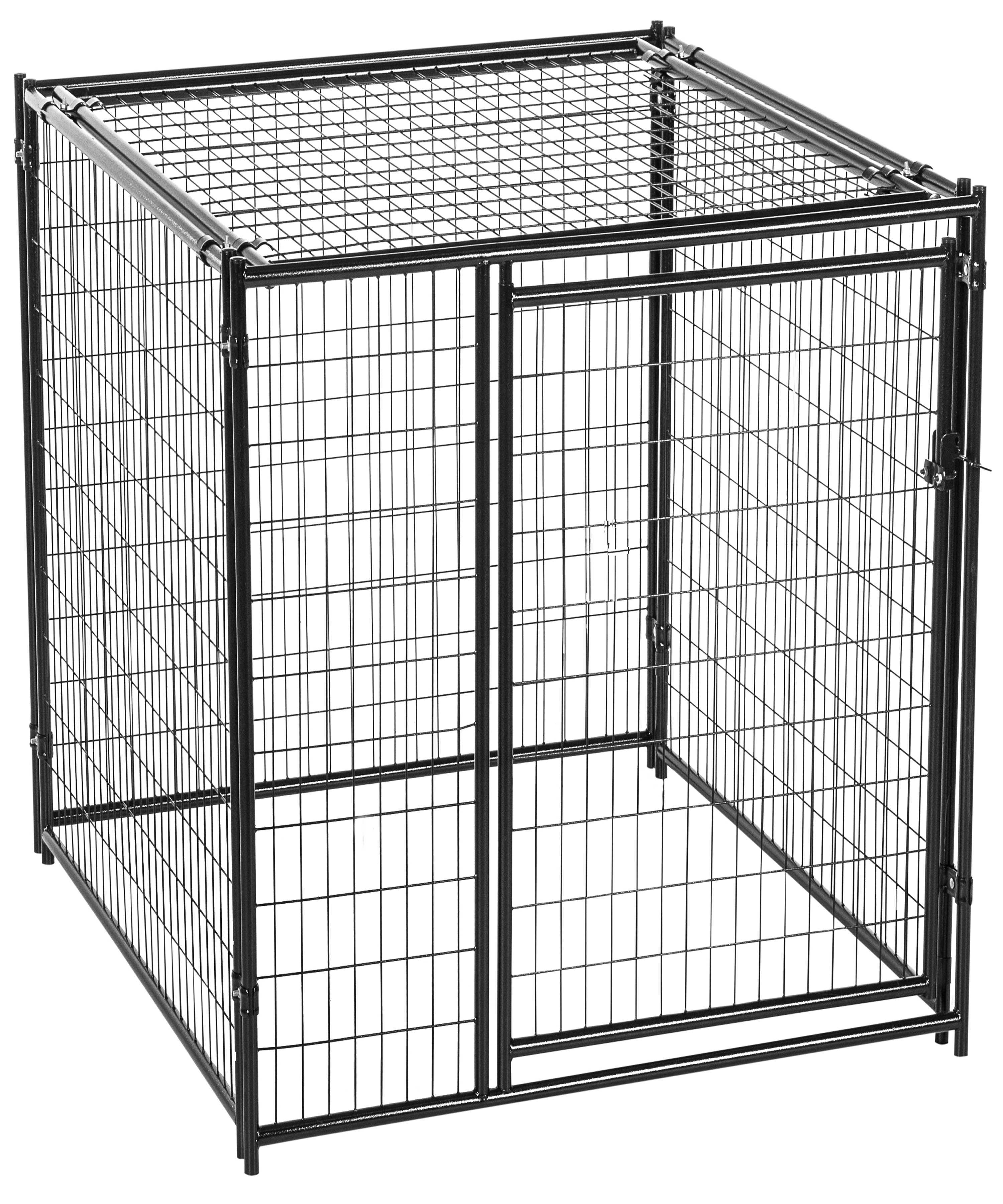 outdoor dog kennels with predator tops