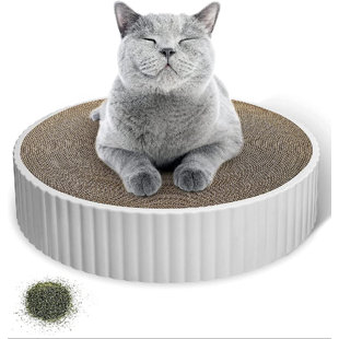 round cat scratching post