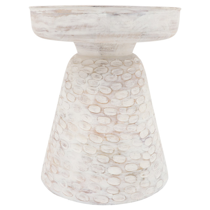 Dakota Fields Neoma Pedestal End Table