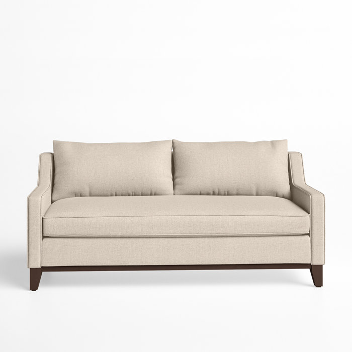 Joss and Main Christie 74.5" Square Arm Sofa with Reversible Cushions
