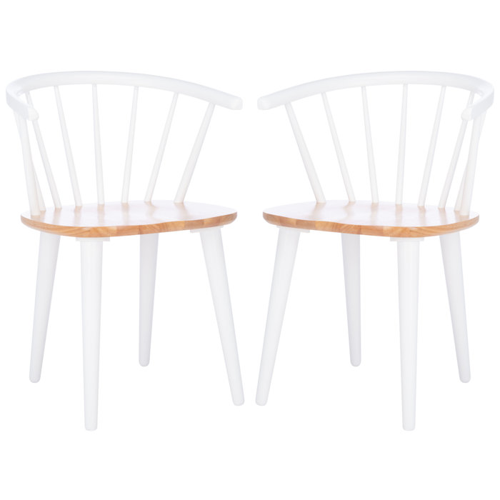 Joss and Main Sheffield Solid Wood Windsor Back Arm Chair