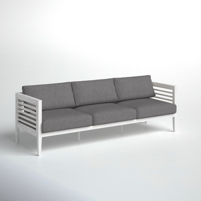 Joss and Main Julian Patio Sofa with Cushions