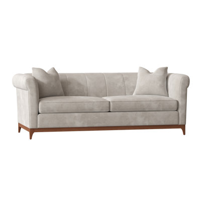 Steffens 89" Rolled Arm Sofa by Wade Logan