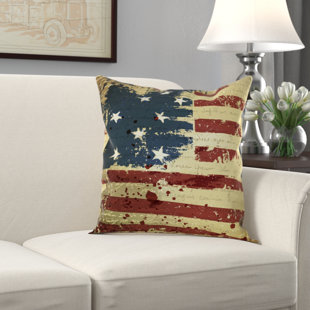 outdoor flag pillow