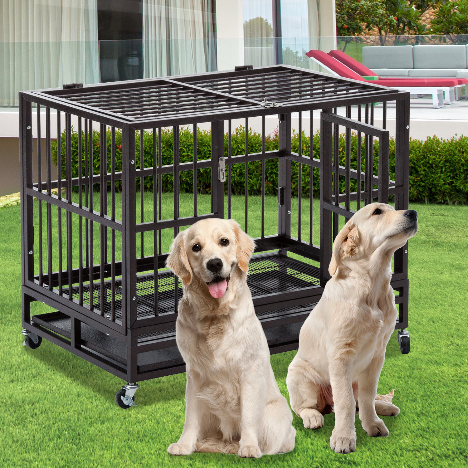 super strong dog crate