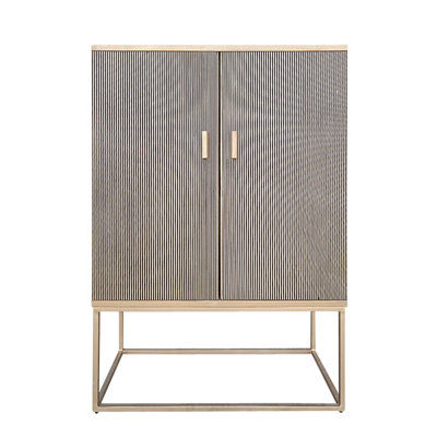 Straus Solid Wood 2 - Door Accent Cabinet by Joss and Main