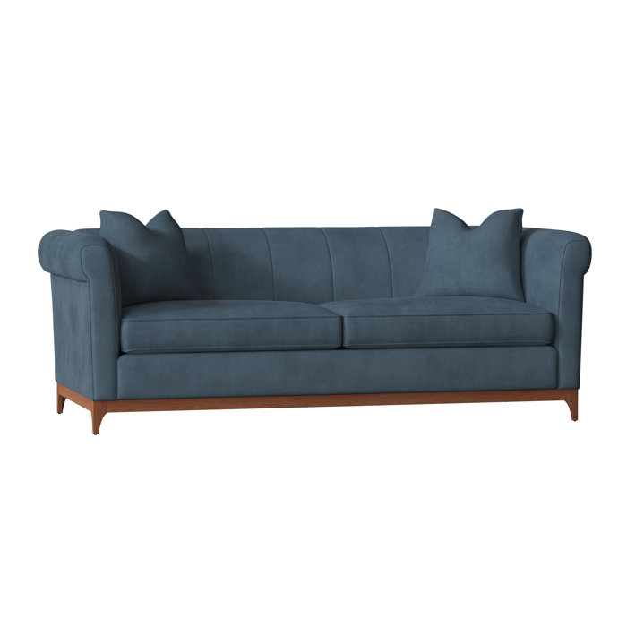 Wade Logan Steffens 89" Rolled Arm Sofa
