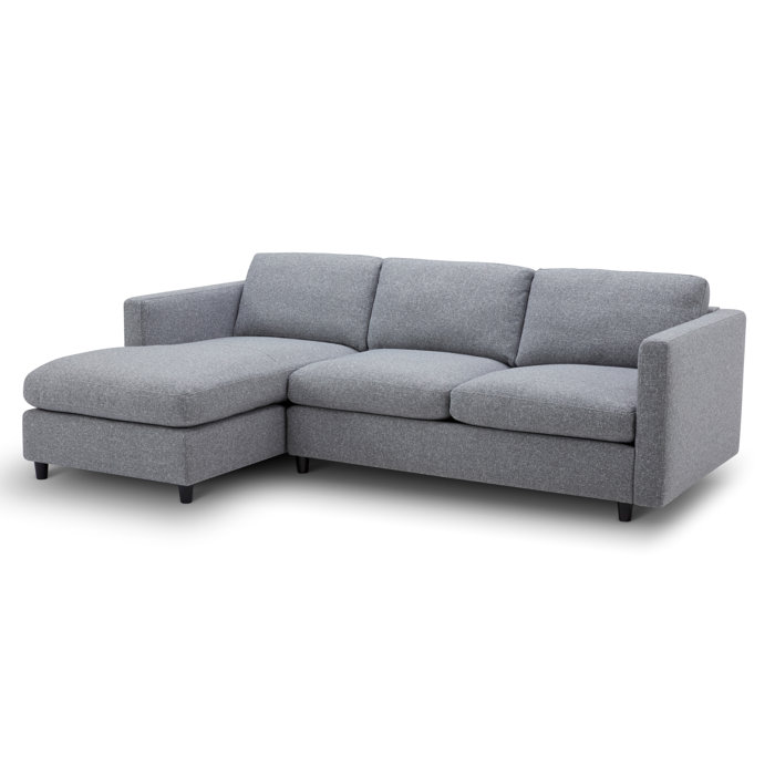 Joss and Main Molina 99.25" Wide Left Hand Facing Down Cushion Sofa & Chaise