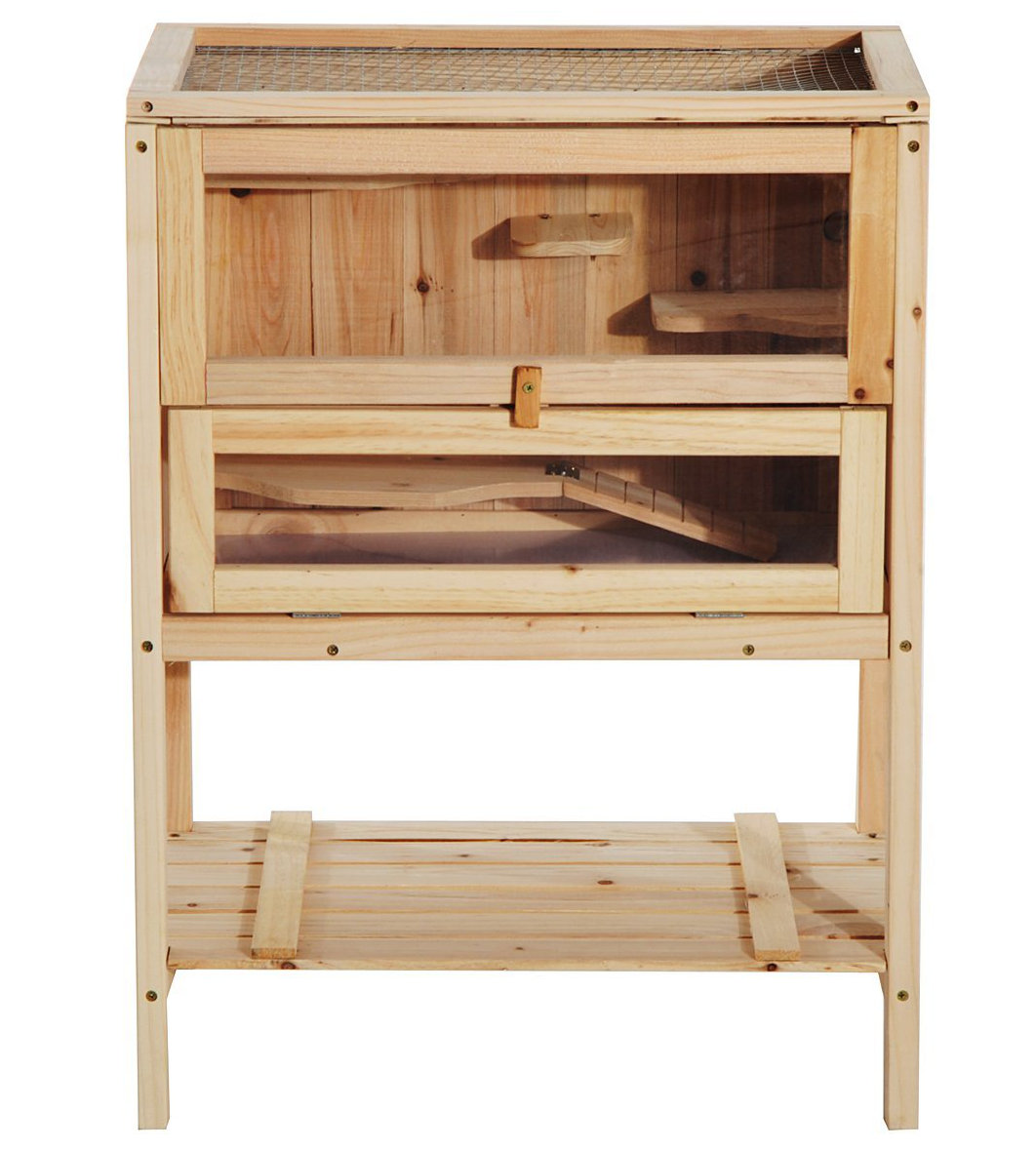 cabinet hamster cage