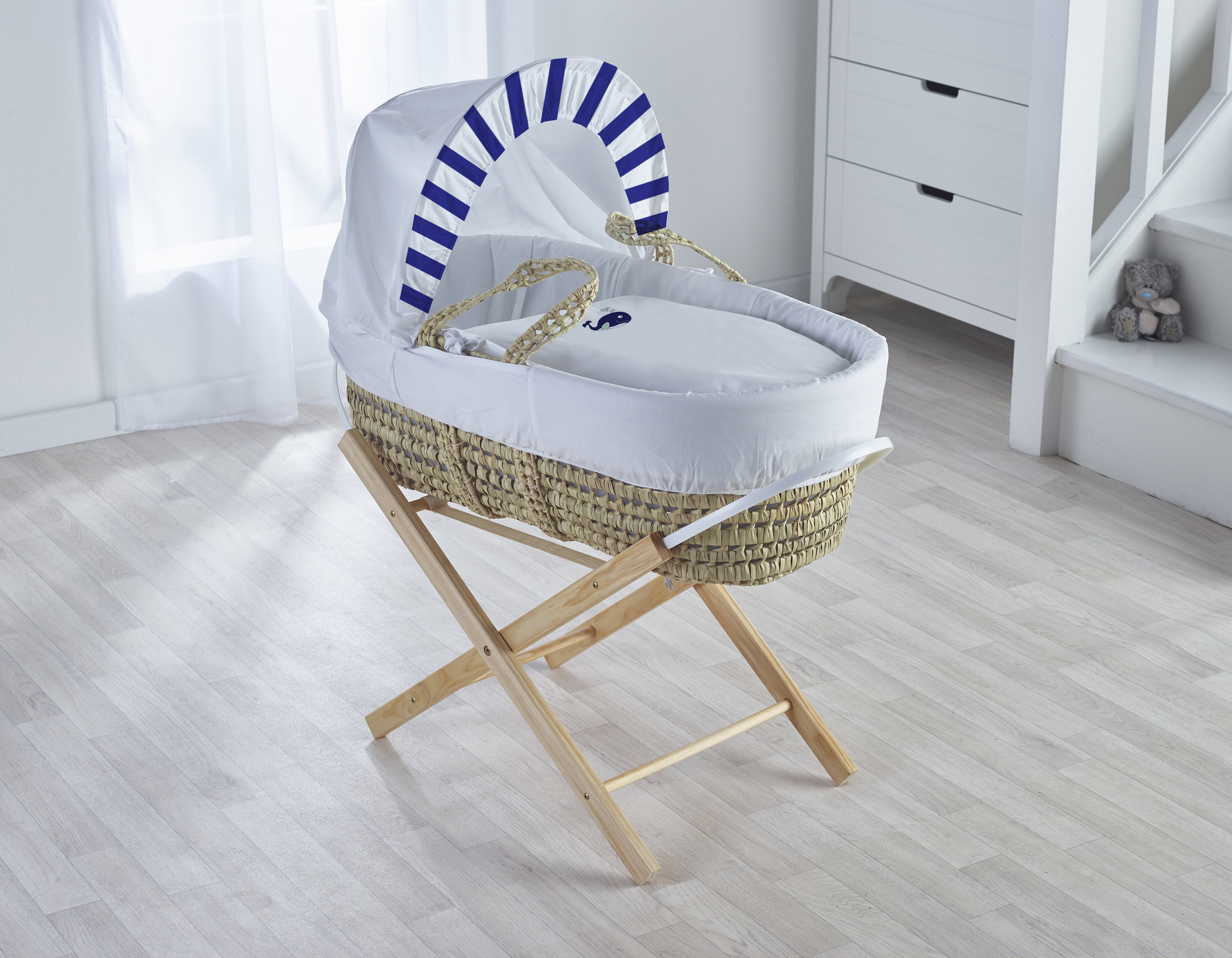 moses basket coverlet