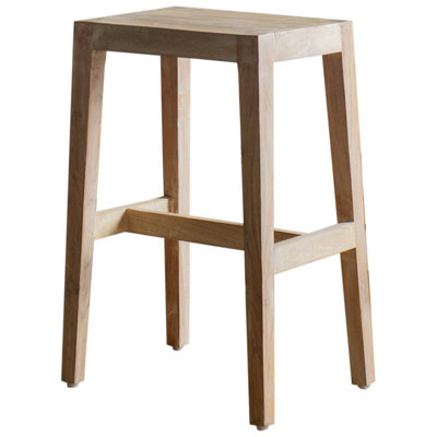 Veronica Solid Wood 25" Counter Stool by Latitude Run