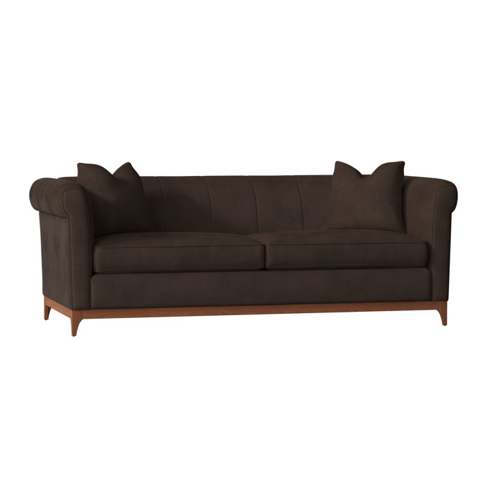 Wade Logan Steffens 89" Rolled Arm Sofa