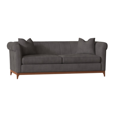 Steffens 89" Rolled Arm Sofa by Wade Logan