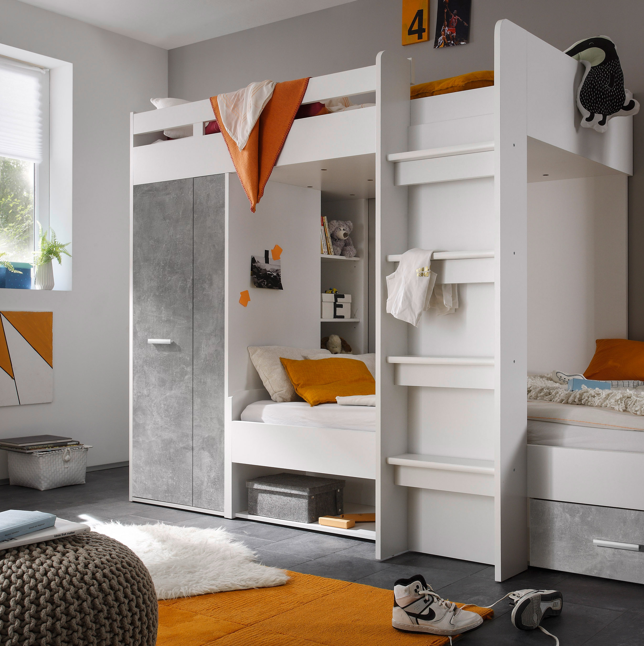 single size bunk beds