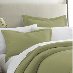 lime green pillow shams