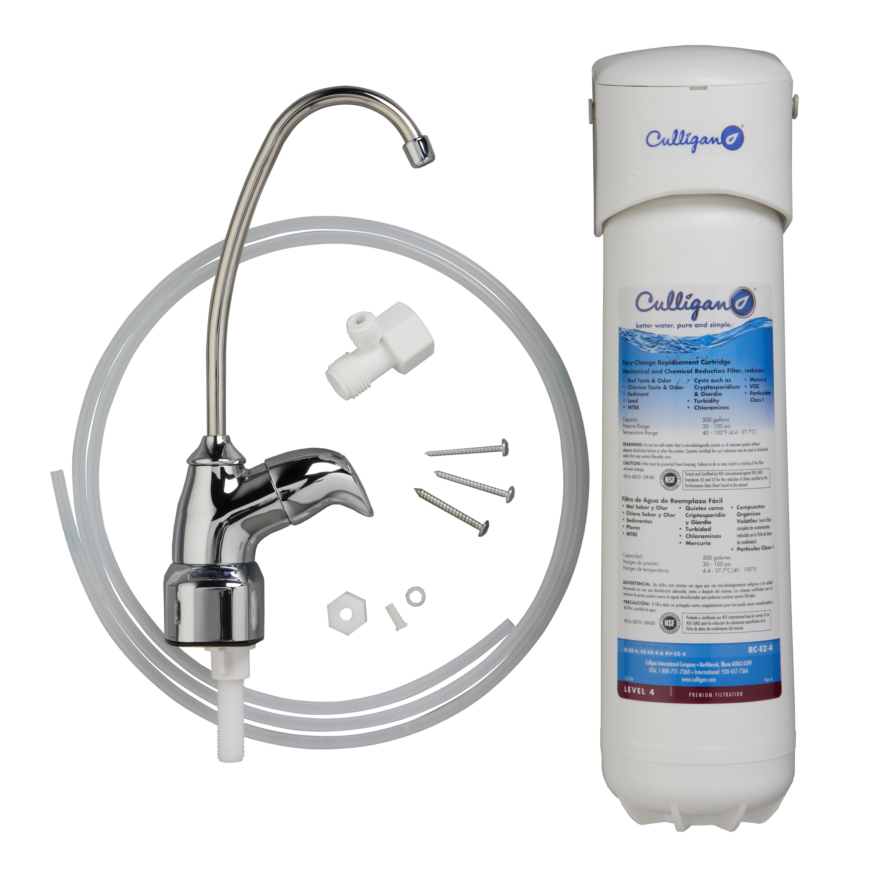 Culligan Rc Ez 3 Ez Change Replacement Cartridges 500 Gallon Info