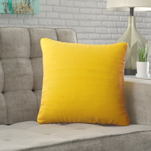 wayfair yellow pillows