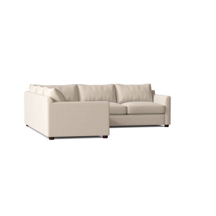 Wayfair Custom Upholstery Cecelia 95" Wide Corner Sectional