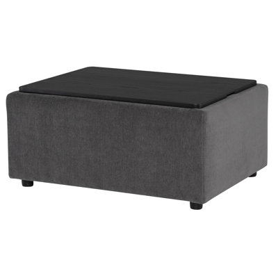 28" Rectangle Cocktail Ottoman by Joss and Main