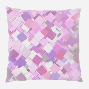 pastel throw pillow