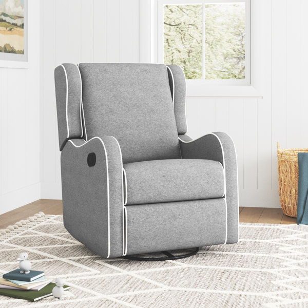 wingback nursery glider